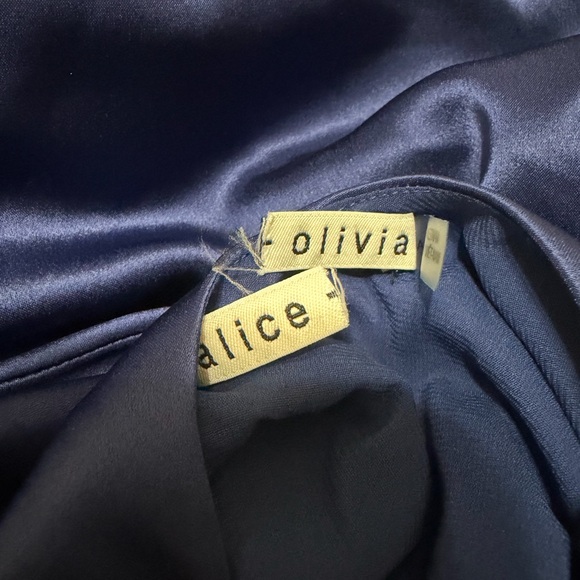 ALICE + OLIVIA MONTANA SLIP DRESS - Picture 14 of 16